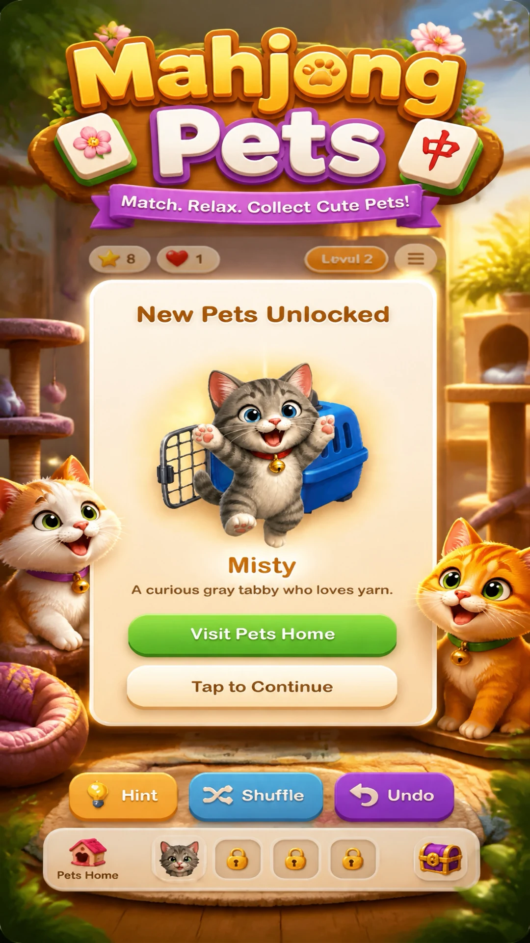 Mahjong Pets screenshot