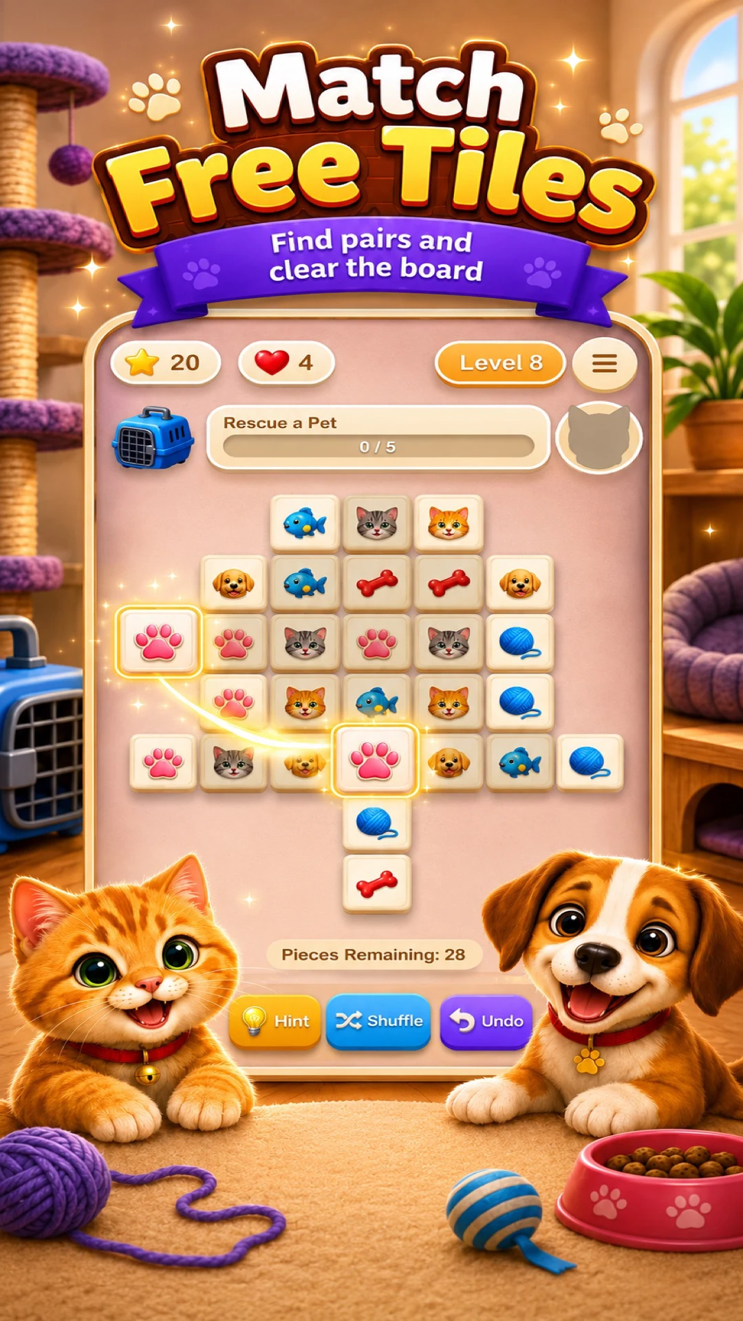 Mahjong Pets screenshot